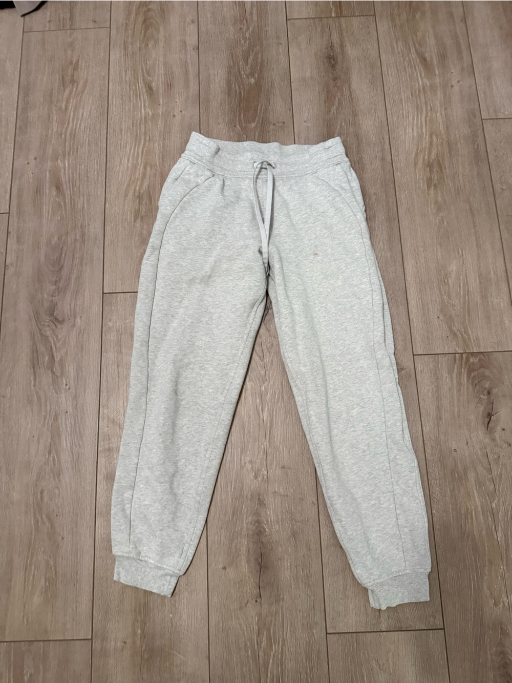 Lululemon Light Gray Jogger Sweatpants - Comfortable Everyday Bottoms
